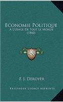 Economie Politique