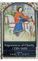 Experiences of Charity, 1250-1650