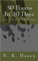 30 Poems In 30 Days