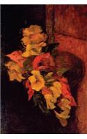 "Evening Primroses in the Vase" by Paul Gauguin - 1885: Journal (Blank / Lined)(Art of Life Journals)