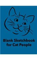 Blank Sketchbook for Cat People