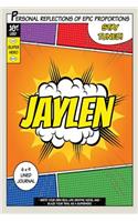 Superhero Jaylen: A 6 x 9 Lined Journal