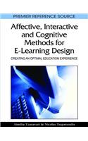 Affective, Interactive and Cognitive Methods for E-Learning Design