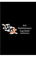 Koi Maintenance Log Book