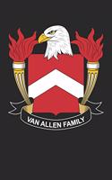 Van Allen: Van Allen Coat of Arms and Family Crest Notebook Journal (6 x 9 - 100 pages)