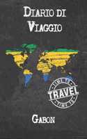 Diario di Viaggio Gabon: 6x9 Diario di viaggio I Taccuino con liste di controllo da compilare I Un regalo perfetto per il tuo viaggio in Gabon e per ogni viaggiatore