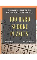 100 Hard Sudoku Puzzles (Volume 1)