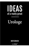 Notizbuch für Urologen / Urologe / Urologin