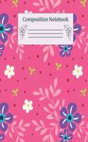 Composition Notebook: Wide Ruled Notebooks Paper - Composition Notebook (Diary, Journal) 7.5x9.25in 110 Pages Wide Ruled Notebooks Paper