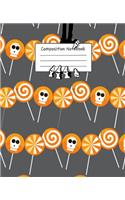 Halloween Abstract Pattern Volume 12 Wide Ruled Journal: 110 Blank Lined Wide Ruled (7.5 x 9.25) Pages to Jot Down Your Thoughts