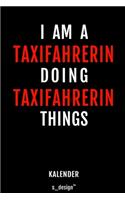 Kalender für Taxifahrer / Taxifahrerin