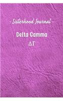 Sisterhood Journal Delta Gamma