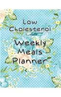 Low Cholesterol Weekly Meals Planner