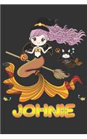 Johnie: Johnie Halloween Beautiful Mermaid Witch Want To Create An Emotional Moment For Johnie?, Show Johnie You Care With This Personal Custom Gift With Jo