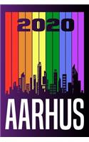 2020 Aarhus: Your city name on the calendar 2020 cover. The Love For My City Great Gift For Everyone Who Likes This Place. Notebook and Planner 2020