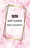 2020 Happy Planners Weekly And Monthly