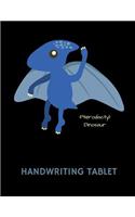 Pterodactyl Dinosaur Handwriting Tablet