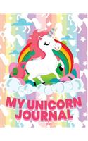 My Unicorn Journal: Cute Notebook Journal V46