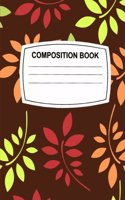 Wide Ruled Composition Notebook