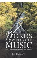 Words Without Music: -A Compilation of Poetry and Prose-