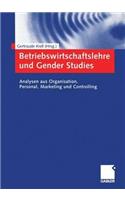 Betriebswirtschaftslehre Und Gender Studies