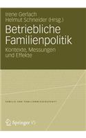 Betriebliche Familienpolitik