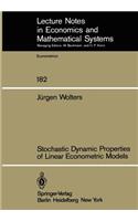 Stochastic Dynamic Properties of Linear Econometric Models
