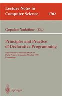 Principles and Practice of Declarative Programming: International Conference, Ppdp'99, Paris, France, September, 29 - October 1, 1999, Proceedings