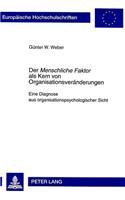 Der «Menschliche Faktor» ALS Kern Von Organisationsveraenderungen
