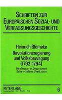 Revolutionsregierung Und Volksbewegung (1793-1794)
