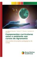 Componentes curriculares solos e ambiente nos cursos de Agronomia