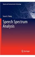 Speech Spectrum Analysis