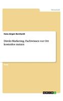 Direkt-Marketing. Fachwissen vor Ort kostenlos nutzen