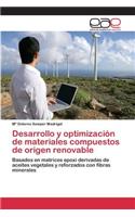 Desarrollo y optimización de materiales compuestos de origen renovable