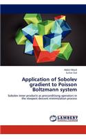 Application of Sobolev gradient to Poisson Boltzmann system