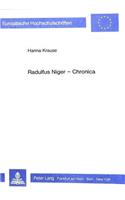 Radulfus Niger - Chronica