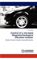 Control of a Uni-Axial Magnetorheological Vibration Isolator