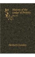 History of the Lodge of Probity No. 61