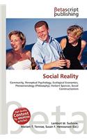 Social Reality: (English)