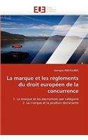 Marque Et Les Règlements Du Droit Européen de la Concurrence