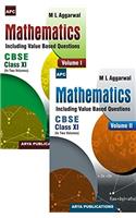 Mathematics (Including Value Based Questions) Class- XI - Vol. I & II (In Two Volumes Set)