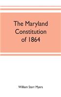 Maryland constitution of 1864