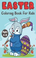 Easter Coloring Book for Kids Ages 4-8