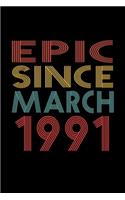 Epic Since March 1991