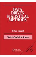 Data Driven Statistical Methods