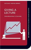 Giving a Lecture
