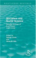 Socialism and Social Science (Routledge Revivals)