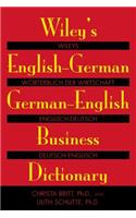 Wiley's English-German, German-English Business Dictionary