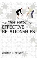 The Ah Ha's of Effective Relationships