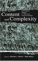 Content and Complexity: Information Design in Technical Communication